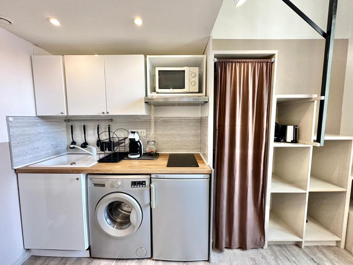 Studio Avec Clim A 100M Plage - 15Min Centre Ville Nice Ngoại thất bức ảnh